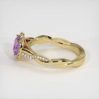 1.69 Ct. Purple Sapphire Ring, 14K Yellow Gold 4