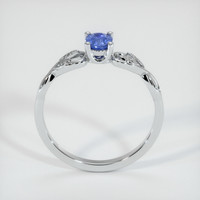 0.40 Ct. Blue Sapphire Ring, Platinum 950 3