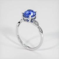2.68 Ct. Sapphire Ring, Platinum 950 2