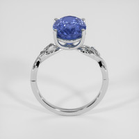 5.58 Ct. Blue Sapphire Ring, Platinum 950 3