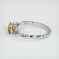 0.63 Ct. Sapphire Ring, Platinum 950 4