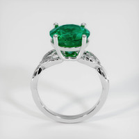 3.85 Ct. Emerald Ring, Platinum 950 3