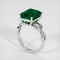 5.09 Ct. Emerald Ring, Platinum 950 2