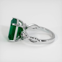 5.09 Ct. Emerald Ring, Platinum 950 4