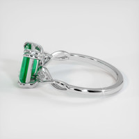 1.19 Ct. Emerald Ring, Platinum 950 4