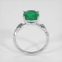 3.37 Ct. Emerald Ring, Platinum 950 3