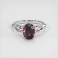 2.38 Ct. Gemstone Ring, Platinum 950 1