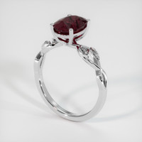 2.38 Ct. Gemstone Ring, Platinum 950 2