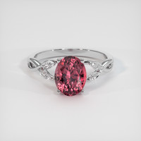 2.11 Ct. Gemstone Ring, Platinum 950 1