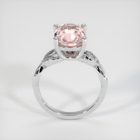 5.28 Ct. Padparadscha Sapphire Ring, Platinum 950 3