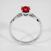 1.13 Ct. Ruby Ring, Platinum 950 3