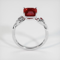 2.43 Ct. Ruby Ring, Platinum 950 3