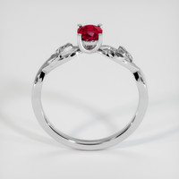 0.53 Ct. Ruby Ring, Platinum 950 3