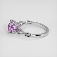 2.07 Ct. Pinkish Purple Sapphire Ring, Platinum 950 4