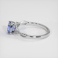 1.04 Ct. Blue Sapphire Ring, Platinum 950 4