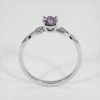 0.96 Ct. Pinkish Purple Sapphire Ring, Platinum 950 3