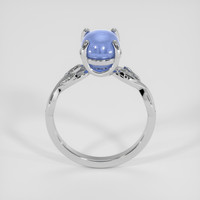 3.59 Ct. Blue Sapphire Ring, Platinum 950 3