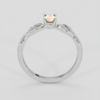 0.37 Ct. Bi Color / Parti Sapphire Ring, Platinum 950 3