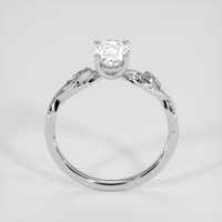 1.15 Ct. White Sapphire Ring, Platinum 950 3
