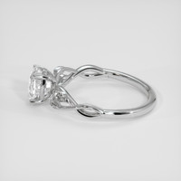 1.15 Ct. White Sapphire Ring, Platinum 950 4
