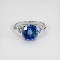 3.23 Ct. Bi Color Sapphire Ring, Platinum 950 1