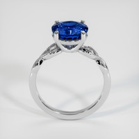3.23 Ct. Bi Color Sapphire Ring, Platinum 950 3