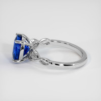 3.23 Ct. Bi Color Sapphire Ring, Platinum 950 4