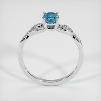 0.78 Ct. Sapphire Ring, Platinum 950 3