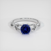 1.11 Ct. Sapphire Ring, Platinum 950 1