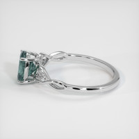 1.48 Ct. Sapphire Ring, Platinum 950 4