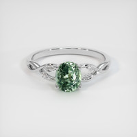 1.06 Ct. Sapphire Ring, Platinum 950 1