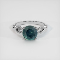 3.43 Ct. Sapphire Ring, Platinum 950 1