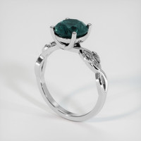 3.43 Ct. Sapphire Ring, Platinum 950 2