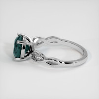 3.43 Ct. Sapphire Ring, Platinum 950 4