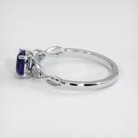 0.79 Ct. Sapphire Ring, Platinum 950 4
