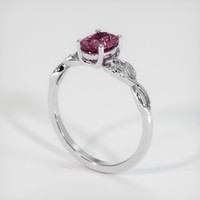 1.00 Ct. Sapphire Ring, Platinum 950 2