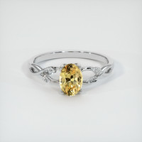 0.99 Ct. Sapphire Ring, Platinum 950 1