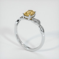0.99 Ct. Sapphire Ring, Platinum 950 2
