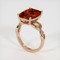 7.35 Ct. Gemstone Ring, 14K Rose Gold 2