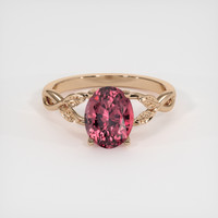 2.11 Ct. Gemstone Ring, 14K Rose Gold 1