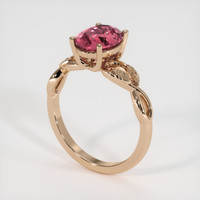 2.11 Ct. Gemstone Ring, 14K Rose Gold 2