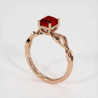 1.65 Ct. Ruby Ring, 14K Rose Gold 2