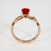 1.65 Ct. Ruby Ring, 14K Rose Gold 3