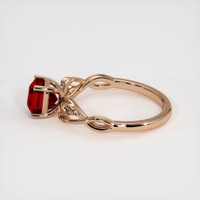 1.65 Ct. Ruby Ring, 14K Rose Gold 4