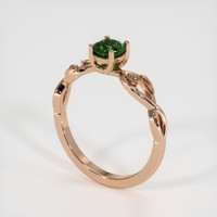1.04 Ct. Sapphire Ring, 14K Rose Gold 2