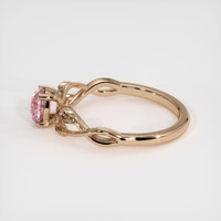 0.79 Ct. Pink Sapphire Ring, 14K Rose Gold 4