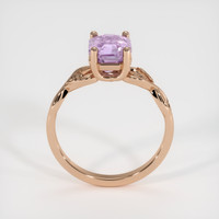 2.15 Ct. Sapphire Ring, 14K Rose Gold 3