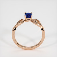 0.73 Ct. Sapphire Ring, 18K Rose Gold 3