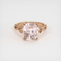 5.28 Ct. Sapphire Ring, 18K Rose Gold 1