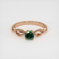 1.04 Ct. Sapphire Ring, 18K Rose Gold 1